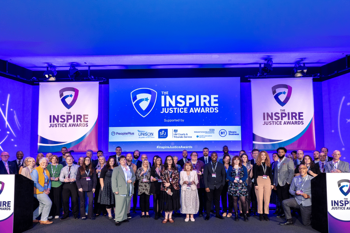 Inspire Justice Awards 2024 winners