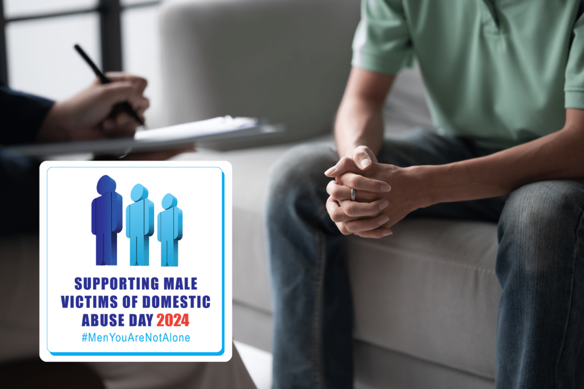 Supporting male victims of domestic abuse day 2024