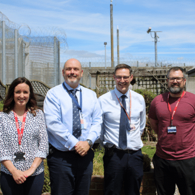 Skills for Justice team at HMP Lowdham Grange