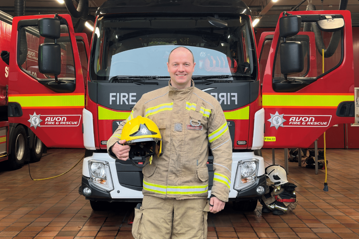 Andy Dolman, Avon Fire and Rescue Service