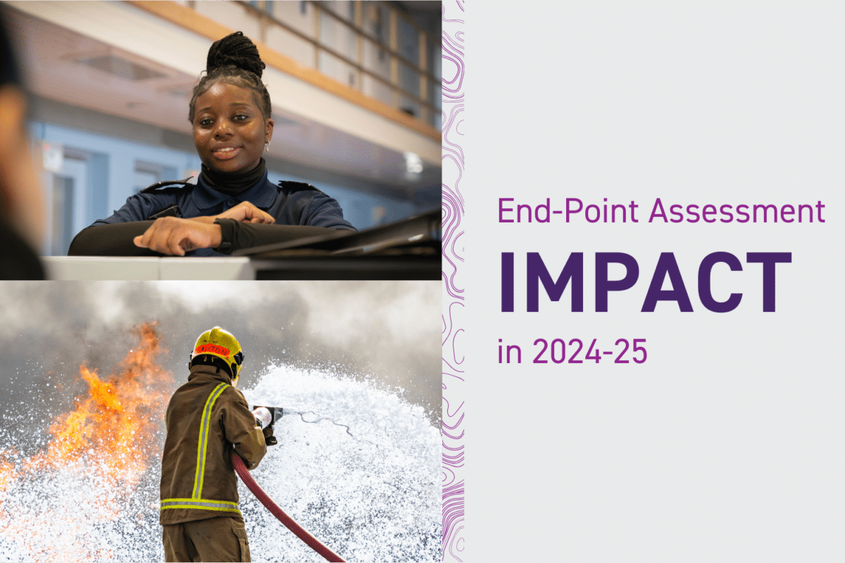 End-Point Assessment impact in 2024-25