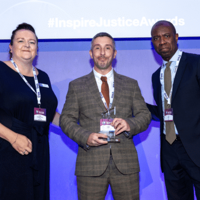 Jonny Laight, Inspire Justice Awards finalist 2024