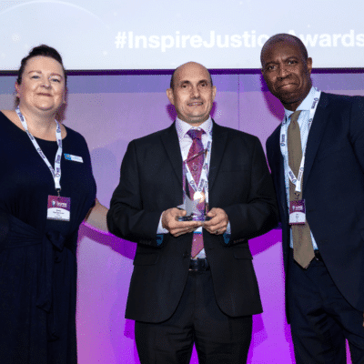 Matthew Bysouth, Inspire Justice Awards winner 2024